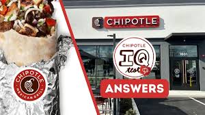 chipotle iq test answers